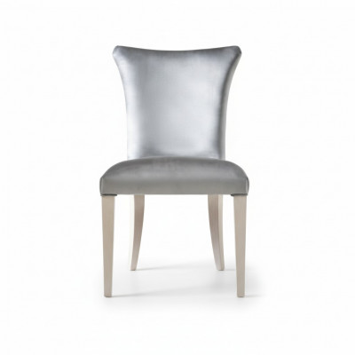 Dining room chair, chair, seat, armchair, dining room chairs, wood, silver, modern, luxury, new
