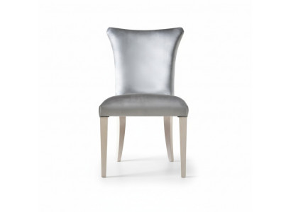 Dining room chair, chair, seat, armchair, dining room chairs, wood, silver, modern, luxury, new