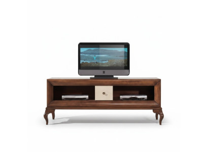 TV stand RTV lowboard sideboard table wood living room brown furniture television new