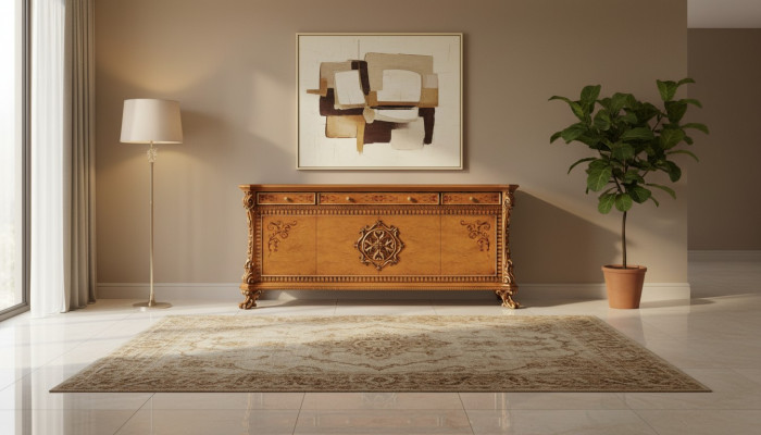Luxury dresser XXL sideboard dressers wood sideboard furniture cabinet brown