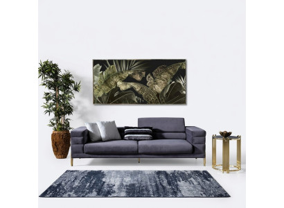 Three-seater sofa 3-seater sofas fabric gray living room luxury modern seating