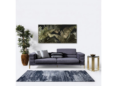 Three-seater sofa 3-seater sofas fabric gray living room luxury modern seating