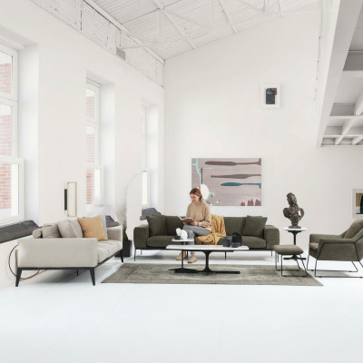 Modern sofa set three-seater two-seater armchair complete set couch suite