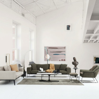 Modern sofa set three-seater two-seater armchair complete set couch suite