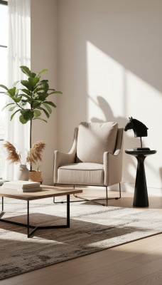 Wing chair armchair seat cocktail chair fabric living room modern beige