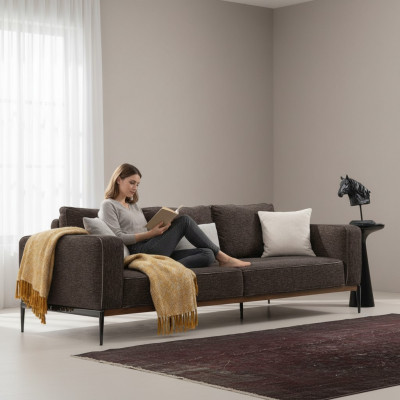 Two-seater Sofa 2 Seater Fabric Sofas Modern Design Living Room Grey