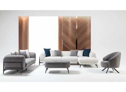 Modern sofa set corner sofa L-shape sofas three-seater armchair fabric furniture