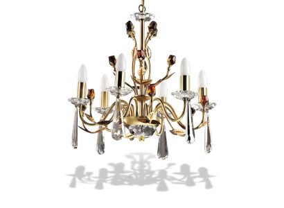 Modern crystal chandelier ceiling lamp hanging crystal lamp