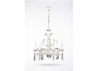 Large pendant lamp living room lamp chandelier white crystal candelabra