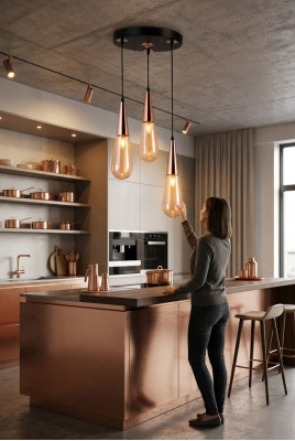 Chandelier Luxury Ceiling Chandelier Ceiling Lamp Modern Gold Glass