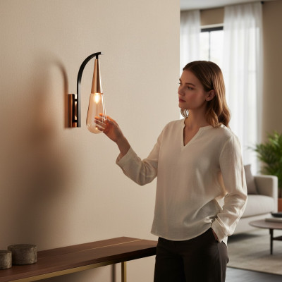 Hanging light source ceiling chandelier wall lamp chandelier wall lamp