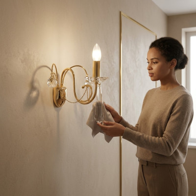 Chandelier lamp light wall light wall lamp crystal ceiling hanger