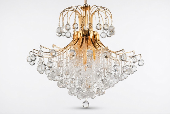 Luxury chandelier ceiling light ceiling chandelier golden royal luster
