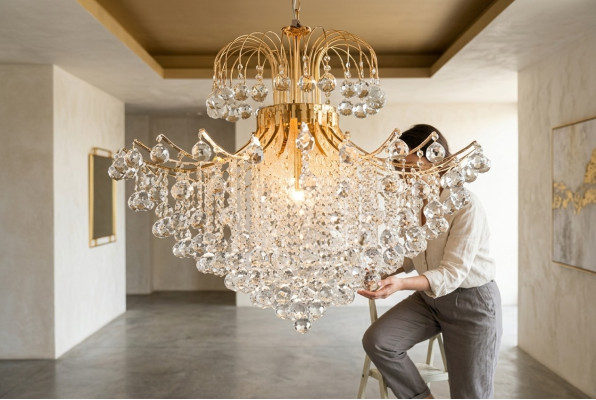 Luxury Chandelier Ceiling Lamp Ceiling Light Fixtures Gold Art