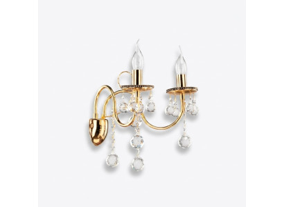 Candelabra Pendant Lamp Wall Light Chandelier Wall Lamps Crystal Gold