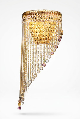 Luxury Golden Chandelier Ceiling Lamps Pendant Lampshade Hanging Light