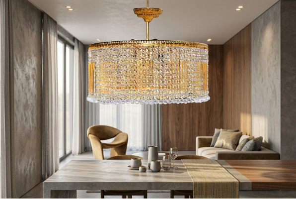 Luxury Chandelier Ceiling Lamp Ceiling Light Gold Fixture