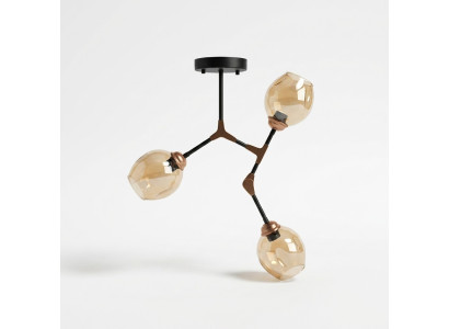 Ceiling chandelier chandelier ceiling lamp lamps gold modern glass
