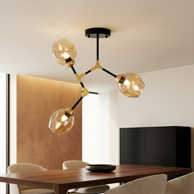 Chandelier Ceiling Lamp Ceiling Chandelier Lamps Gold Modern Glass