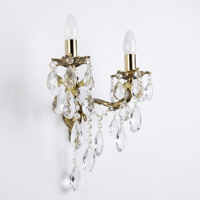 Wall lamp wall lights wall light chandelier wall lamps silver crystal