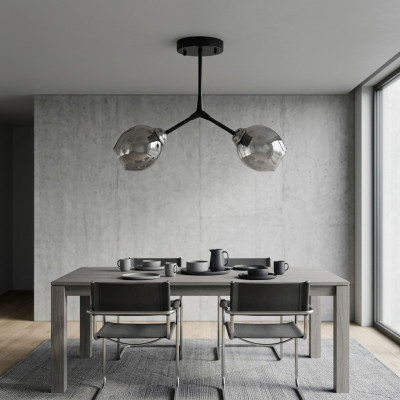 Ceiling chandelier chandelier ceiling lamp lamps glass black