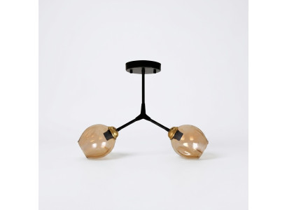 Ceiling chandelier chandelier ceiling lamp glass modern gold