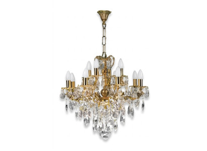 Luxury Ceiling Chandelier Crystal Gold Ceiling Lamp