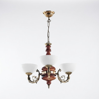 Chandelier Ceiling Light Fixture Ceiling Lamp Lamps Brown Classic