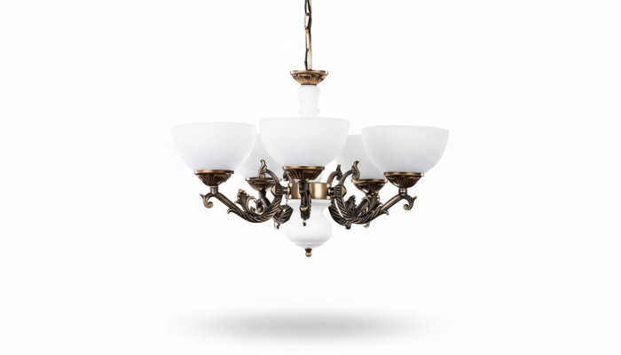 Ceiling chandelier chandelier ceiling lamp brown classic