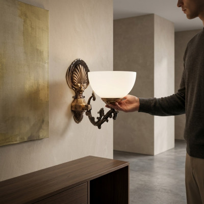 Wall light wall lamp wall lights chandelier wall lamps brown classic