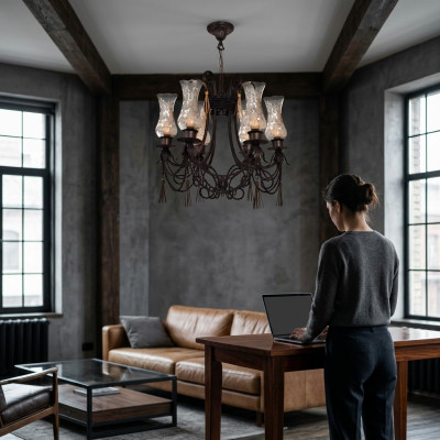 Chandelier Ceiling Light Luxury Chandelier Ceiling Lamp Glass Lamp