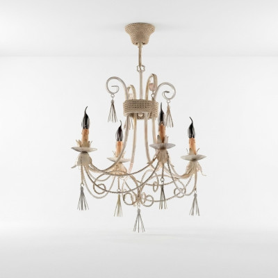 Luxury Ceiling Chandelier Pendant Light Ceiling Lamp Lights Beige Style