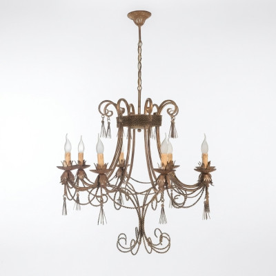 Ceiling chandelier chandelier ceiling lamp lamps gold metal art