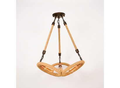 Lamp Ceiling Light Chandelier Ceiling Lamp Glass Brown Modern