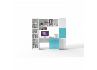Corner cabinet bookshelf cabinet shelf wood for children's room youth room furniture