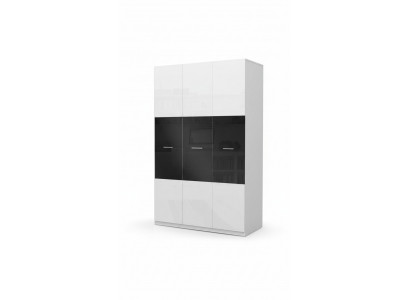 Black wardrobe wardrobes high-gloss wardrobes children's room