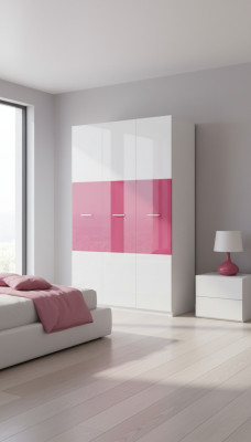 Cabinets, wardrobe, wood cabinet design, pink wardrobes, children's room.