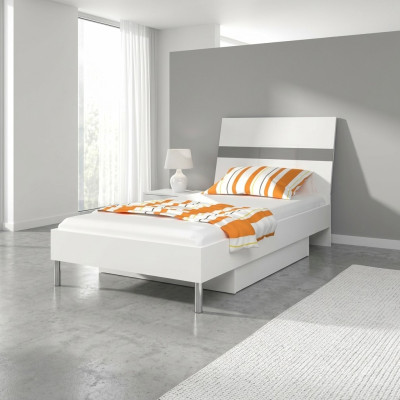 Beds Children's Bed Children's Room Bed Children's Bed Furniture Wood Grey High Gloss New