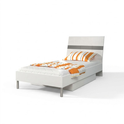 Beds Children's Bed Children's Room Bed Children's Bed Furniture Wood Grey High Gloss New