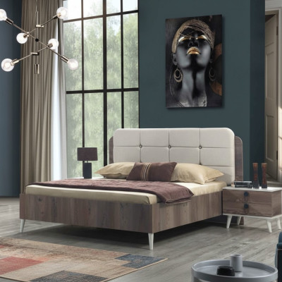 Bed double bed bedroom design beds modern upholstery wood