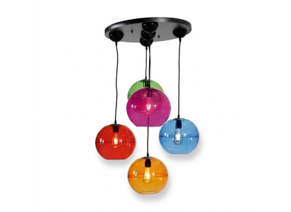 Design chandelier ceiling lamps modern silver wall lamp colorful chandelier