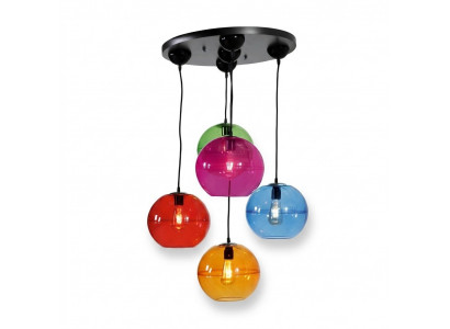 Design chandelier ceiling lamps modern silver wall lamp colorful chandelier