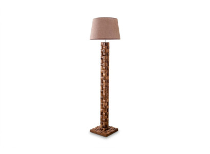 Floor lamp stand-up lamp stand standing lights lights lamp brown furniture light new