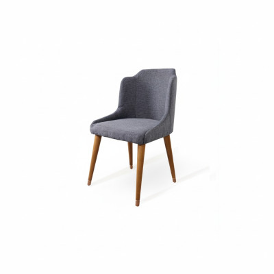 Chair 1-seater armchair wood luxury class furniture design armchair wood dining room