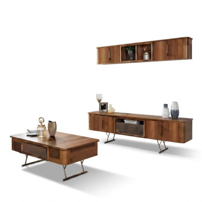 Living room furniture living room wall shelf TV cabinet wall cabinets shelf wood furniture
