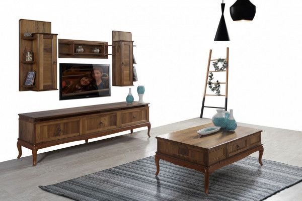 Living room wooden tables side Italian style table coffee table side table wood
