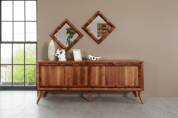 Sideboard Cabinet Dresser Sideboards Cupboard Cabinets Brown Luxury XXL 200cm New