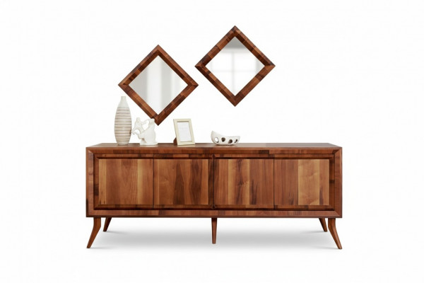 Sideboard Cabinet Dresser Sideboards Cupboard Cabinets Brown Luxury XXL 200cm New