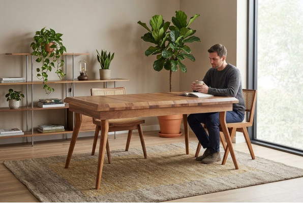 Wood Table New Tables Furniture Dining Table Modern Style 160x100cm Dining Tables Table Wood