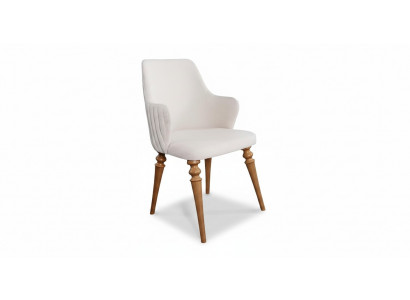 Chair Chairs Luxury Design Armchair Wood Upholstery New Modern Dining Room Furniture Wood